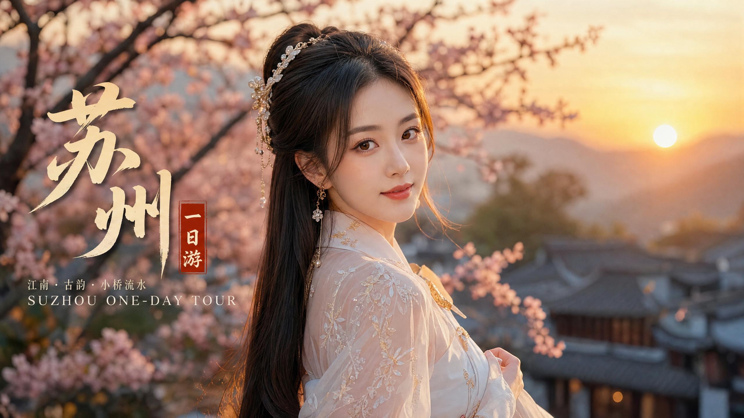 少女萝莉-少女萝莉视频演示：江南春日写真·汉服与樱花的邂逅