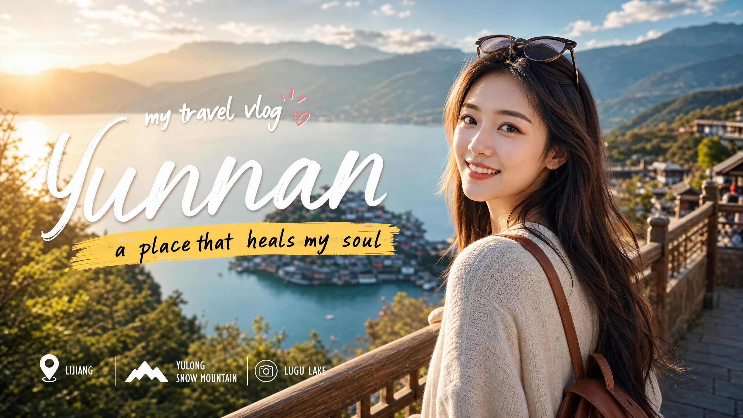 少女萝莉-少女萝莉旅行视频：云南治愈之旅·泸沽湖边的心灵疗愈